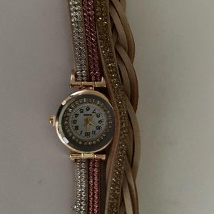 Brand new Tan watch bracelet S-M wrist size